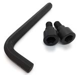 REPLACEMENTKITS.COM Brand 2 Pack Replacement Hex Bolts for Olympic Bars, Curl Bars, Tricep Bars & Dumbbell Bars