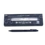 Pentel Orenz Nero Automatic Lead Forwarding Mechanical Pencil, 0.3mm Ultra Fine Point, Black Metal Barrel, PP3003-A, 1 Pack