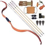 Wolfman Recurve Bow and Arrow Set H