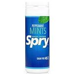 Spry Xylitol Mints, Peppermint, 45 