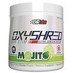 EHPlabs OxyShred Non Stimulant Thermogenic Pre Workout Powder & Shredding Supplement - Pre Workout Powder with L Glutamine & Acetyl L Carnitine, Energy Boost Drink - Mojito, 60 Servings