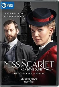 Masterpiece Mystery!: Miss Scarlet and the Duke Seasons 1, 2 & 3 DVD