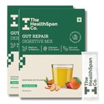 The Healthspan Co. Gut Health Supplement | Improves Digestion & Immunity | Laxative for constipation Relief | Digestive Food Blend + Zinc + Chromium | 5Bn CFU Probiotic Strains | 30 Days Pack