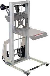 Vestil PALL-200 Aluminum Portable Load Lifter 32-7/16 in. x 12-1/8 in. x 44-15/16 in. 200 Lb. Capacity Silver