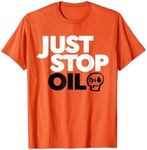 Retro Just Stop Oil Save the Earth Funny Meme T-Shirt