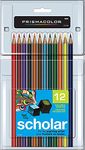 Prismacolor 92804 Scholar Colored Pencils, 12-Count,Assorted