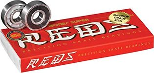 Bones Bearings Bones Super Reds Bearings, 8 Pack Set