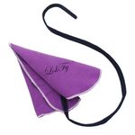 Cleaning Cloth Swab for Inside Tube Suitable for Clarinet Piccolo Flute Sax Saxophone (Purple)