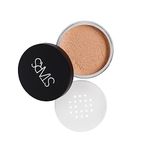 Stars Cosmetics Translucent Powder Face Makeup Compact For All Skin Types Full Coverage Flawless Matte Finish Fixes the Base and Blends Seamlessly Easy Application For Girl & Women (Tan Matt) 20g