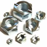 M8 (8mm) Binx Nuts Prevailing Torque Locking Nut Anti Vibration Re-useable - Grade 5 Steel Zinc Plated - All Metal Self Locking Clinching (20, M8)