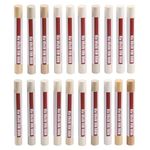 Uxney Wood Filler Sticks,20 Colors Wood Repair Wax Crayons,Wood Furniture Markers Touch up for Repairing Scratches, Dings, Cracks and Holes in Wood Floors, Cabinets, Cut Panels(Light Color Series)