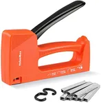 VALUEMAX Light-Duty Staple Gun Kit, Includes 1600PCs 5/16'' Staples, Manual JT21 Staples, for Upholstery, Material Repair, Decoration, Furniture, DIY Use