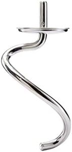 Kenwood KAT72.000SS - Gancho de acero inoxidable para utensilios de cocina, accesorios para procesadores de alimentos, gancho de mezcla apto para todos los procesadores de alimentos Chef XL, apto para