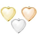 3 Pcs Stainless Steel Heart Shaped 