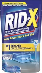 Rid-X Septic Tank System Treatment, Septic Tank Treatment, 3.2 Ounce