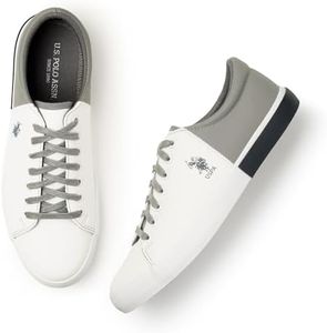 U.S. POLO ASSN. Mens PANAL Off White Sneaker - 8 UK (2531918312)