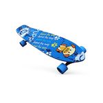 Cockatoo PVC Skateboard | Anti-Skid Board with 608Z High Precision Bearings | Ideal for All Skill Levels (17 X 6 Inch)