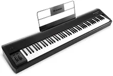 M-Audio Hammer 88 – USB MIDI Keyboard 88 Weighted Keys with Natural Piano Feel, Pitch Bend and Modulation Wheels, and Software Suite