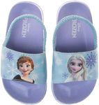 Disney Kids Frozen Slides Open Toe 