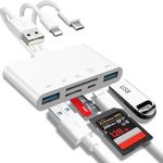 5-in-1 Memory Card Reader, USB OTG 