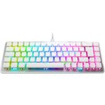 Roccat Vulcan II Mini Air - 65 Percent Wireless Optical Mechanical Gaming Keyboard, Customisable RGB Lighting, Detachable Cable, Titan II Linear Switch, Aluminum Plate, White