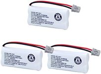 BT-1021 Rechargeable Battery Replacement Compatible with Uniden BT1021 BBTG0798001 BT-1008 BT-1016 Cordless Handset Phone(Pack of 3)