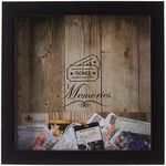 Lawrence Frames Black 10x10 Shadow Box Ticket Holder