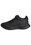 adidas RUNFALCON 5 Shoes Kids Running, Core Black/Core Black/Core Black, 2 UK