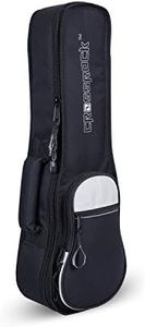 Crossrock CRSG106SUSG Soprano Ukulele Bag with 10mm and Padded Strap in Silk Grey
