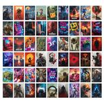 Wallgasm Gaming Art Bundle - Set of 54, 4 x 6 Inches Posters