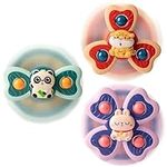 3PCS Animal Suction Cup Spinner Toy