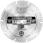 Freud LU84M011 10-Inch 50 Tooth ATB Combination Saw Blade with 5/8-Inch Arbor