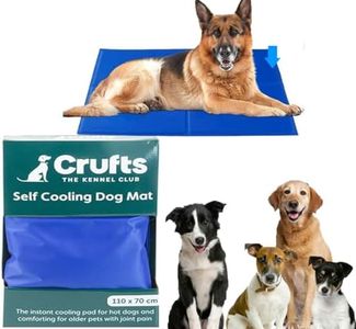 Extra Large Crufts 110 X 70CM PET DOG CAT SELF COOLING MAT MATTRESS HEAT RELIEF NON-TOXIC BEDDING