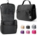 HIMU Hanging Travel Toiletries Bag Women & Men – Waterproof Travel Organizer, Hanging Toiletry Bag with Hanging Hook – Convenient Mesh Pockets and Long Handle Travel Bathroom Bag – Stylish and Modern