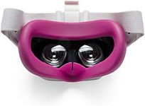 VR Cover for Meta/Oculus Quest 2 - Silicone Meta/Oculus Quest 2 Face Cover (Magenta)