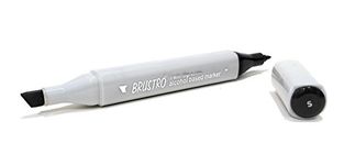 BRUSTRO Twin Tip Alcohol Based Marker (Black)