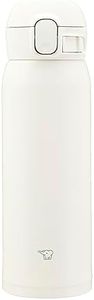 Zojirushi SM-WS48-WM Stainless Steel Mug, 16-Ounce, Matte White