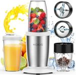 KOIOS PRO 900W Personal Blender for Shakes and Smoothies, 11 Pcs Countertop Blenders with 6-edge Blade for Kitchen Baby Food, Grinder for Beans, Nuts, Spice Protein Mixer, 2x17oz + 10oz Cups, BPA Free