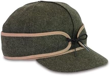Stormy Kromer The Mackinaw Cap, Olive, 6 7/8