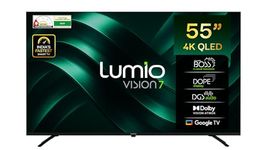 Lumio Vision 7 139 cm (55 inches) 4K Ultra-HD Smart QLED Google TV FTW3-ADSG