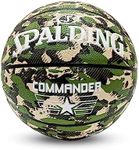 Spalding Unisex - Adult Commander Sz7 Ball, Camo, 7