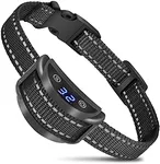Dog Bark Collar, Smart Anti Bark Collar with 5 Sensitivity Levels, Waterproof Barking Collar with Beep Vibration and Optional Shock, Automatic No Bark Collars for Large Medium Dogs