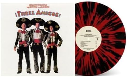 Three Amigos Original Motion Picture Soundtracks Limited Edition Red/Black Splatter Color Vinyl LP Record