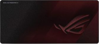 ASUS ROG Sheath Gaming Mouse Pad - 900x440mm, Gaming-Optimised Cloth Surface, Anti-Fray Stitching, Non-Slip Rubber Base