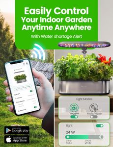 LETPOT Hydroponics Growing System – 12 Pod Indoor Garden Kit
