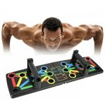 True Face Push Up Board Foldable 14 in 1 Press Up Boards push up equipment Fitness Gym Muscle Strength perfect push up, Portable Exercise Equipment for Men Women Home Workouts push up machine