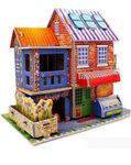 Lai Lai 3D Puzzle Set, Excavator, Battle Tank, Pirate Ship, Tree House, Eiffel Tower, 5-in-1, DIY Jigsaw Puzzle Game, Building Blocks for Kids