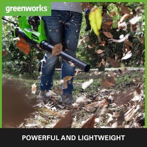 Greenworks 40V Cordless Leaf Blower – Lightweight Garden Tool
