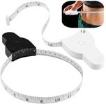 KESI ORNAMENTS Automatic Telescopic Tape Measure, Digital Scale Measuring Tape for Body,Self-Tightening Body Measuring Tape,Retractable Tape Measure for Fitness, Weight Loss,Tailor,Sewing,Handcrafts