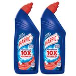 Harpic 1 Litre - Original, Disinfectant Toilet Cleaner Liquid | Suitable for Toilet Bowls (Pack of 2)